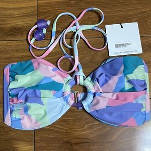 Beach Riot size small new with tags bikini top yasmine